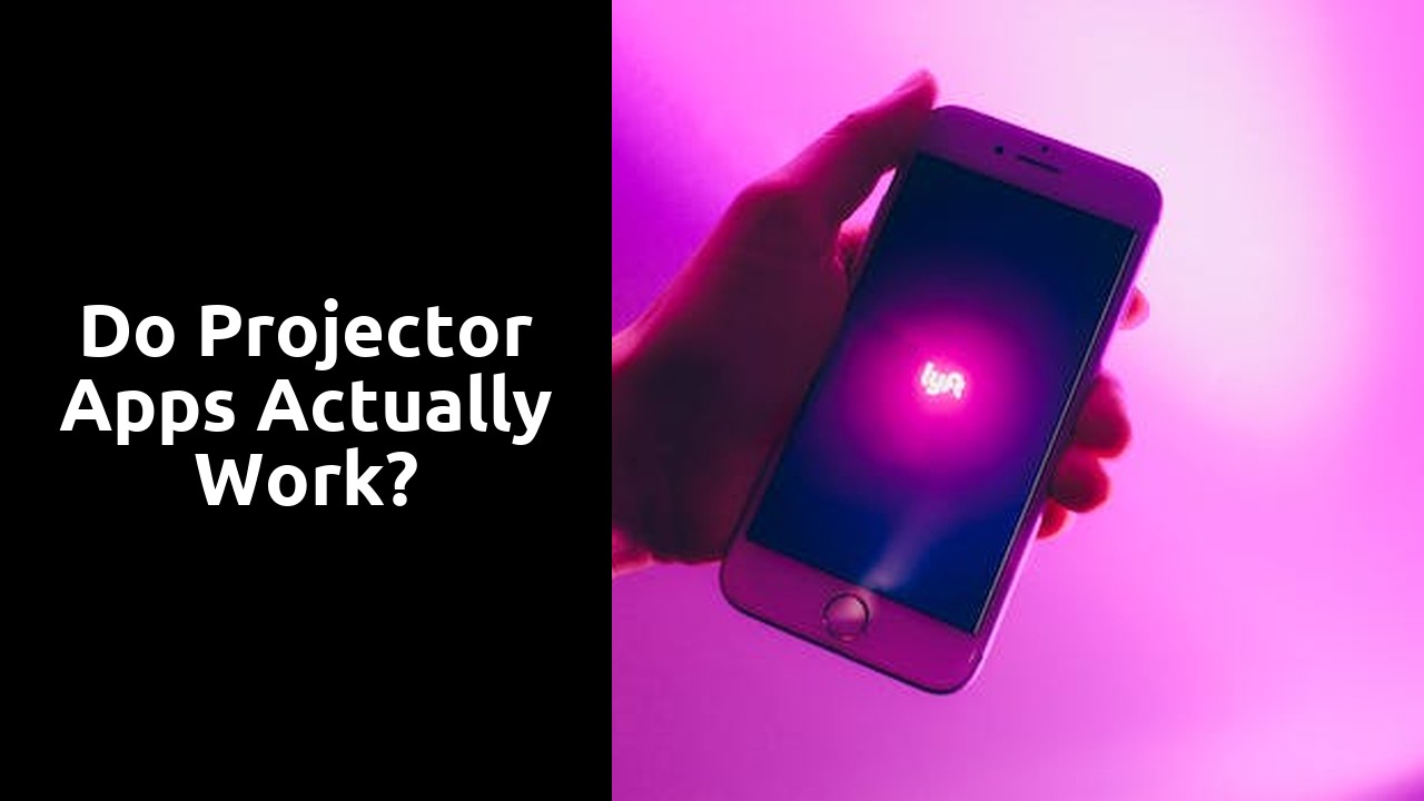 Do projector apps actually work?
