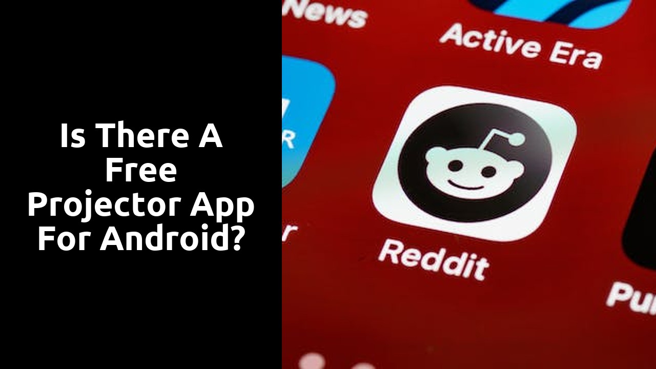 Is there a free projector app for Android?